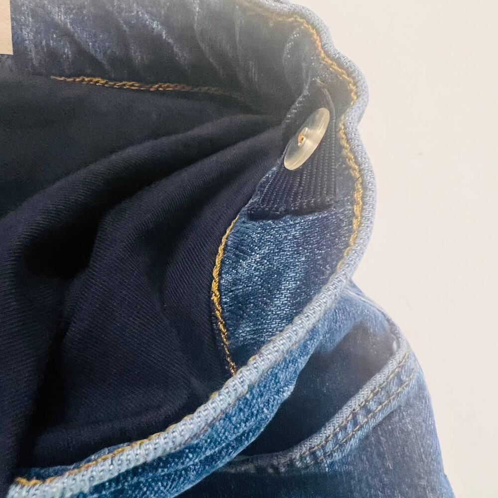 ASOS Maternity Blue Straight Leg Jeans Size 10 NWT - Picture 7 of 12